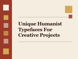 Unique Humanist Handwritten Typefaces for Creative Projects